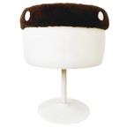 Space Age Tulip Stoel Bruin Teddy 1970’s thumbnail 8