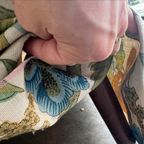Vintage Gebloemd Cocktailstoel / Eenzit / Fauteuil thumbnail 2