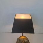 Hollywood Regency Tafel Lamp Farao Deknudt Jansen Stijl. thumbnail 7