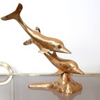 Ra41 – Dolfijnen – Dolphins Messing – Brass thumbnail 2