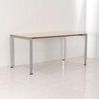 Ahrend 700 Bureau, Ahorn, 160 X 80 Cm, Hoogte Verstelbaar Onderstel thumbnail 2