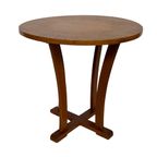 Art Deco Bijzettafel Eiken Jaren 50 Design Minimalisch thumbnail 3