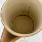Vintage Haïti Grote Sier Theepot Met Beide Kanten Rozen Dessin thumbnail 2