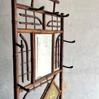 Japanese Bamboo And Cast Iron Wardrobe By Perret Vibert, Circa 1900 thumbnail 12