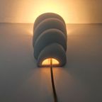 Vintage Italiaanse Keramiek Muur Lamp Wolk. thumbnail 2