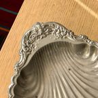 Vintage Large Silver-Plated Shell Dish thumbnail 5
