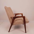 Vintage Deens Design Fauteuil, Yngve Ekstrom 1960S Teak Hout thumbnail 5