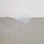 Mimiset Bijzettafels Nesting Tables Acryl Plastic Space Age thumbnail 6