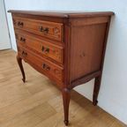 Vintage Queen Ann Ladekastje, Commode Dressoir Ladekast Nachtkastje 110 thumbnail 16
