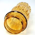 Vintage Glazen Lampenkap Amber thumbnail 3