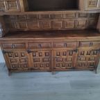 Spanish Baroque Carved Tuscan Credenza thumbnail 19