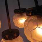 Art Deco Hanglamp Met 5 Bollen Aan 5 Stangen thumbnail 22