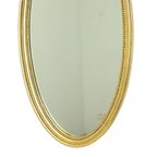 Grote Ovale Gouden Spiegel Hollywood Regency Stijl 70Cm thumbnail 7