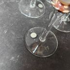 Set Van 6 Champagne Of Wijn / Likeurglazen Met Gouden/ Matglazen Accenten thumbnail 4