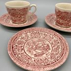Set Vintage Kop En Schotels Eit Ironstone England 6 Delig thumbnail 4