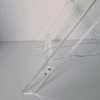 Vintage Butler Tafel Regency Perspex Acrylic Design. thumbnail 6