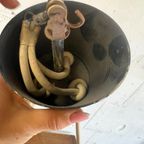 Vintage Chromen Seventies Hanglamp/ Luster thumbnail 5