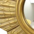 Gouden Zonnespiegel Gips Sunburst Spiegel Convex 48Cm thumbnail 4