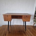 Vintage Mid Century Bureau Design Teak Braakman Stijl thumbnail 2