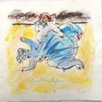 Anton Heyboer (1924-2005) - Baddames Op Het Strand thumbnail 4