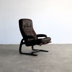 Vintage Armchair | Fauteuil | Verstelbaar | Jaren 60 | Deens thumbnail 4