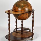 Mooie Kleine Wereldbol Globe Bar Drankkast Made In Italy 90Cm thumbnail 16