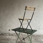 Antique Brewery Terrace Stools + Table thumbnail 6