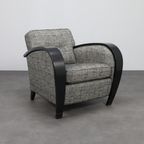 Set Of 2 Art Deco Style Lounge Chairs By Bench thumbnail 4