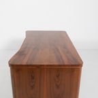 Sculptural Danish Modern Curved Rosewood Desk, 1950’S thumbnail 15