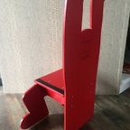 Keith Haring Kinderstoel / Decoratief Object Rood (nieuw!) thumbnail 23