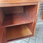 60'S Vintage Bureau Deens Bureau Teakhouten Desk thumbnail 11