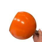 Vintage Oranje Eye Ball Luster / Hanglamp Met 2 Lichtpunten thumbnail 6