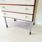 Vintage Ladekast Kast Dressoir Tv Meubel Jaren70 Nachtkastje thumbnail 2