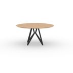 Studio Henk Eettafel Rond 150 Eiken Butterfly | Van €2819 Nu thumbnail 2