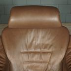 Deense “apollo” Fauteuil Met Hocker – Svend Skipper – Jaren 70 thumbnail 17