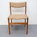 Set Van 4 Deense Erik Buch Stoelen In Teak thumbnail 9