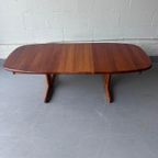 Vintage Eettafel Teak Uitschuifbaar thumbnail 20