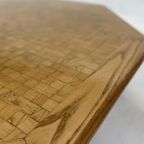 Vintage Salontafel Coffee Table Jaren 80 Hout Design thumbnail 9