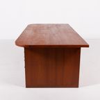 1960’s Danish Mid-century Modern Teak Desk From Frode Holm thumbnail 10