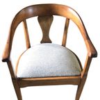 Bureaustoel Art Deco, Vintage Stoel thumbnail 2
