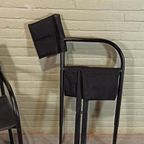 4 Vintage Illo Director's Stoelen, Niels Gammelgaard thumbnail 2