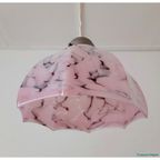 Art Deco Hanging Lamp Pink thumbnail 4