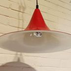 Vintage Heksenhoed Lamp Hanglamp, Rood thumbnail 5