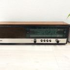 Retro Vintage Radio Jaren 70 Philips Teakhout thumbnail 3