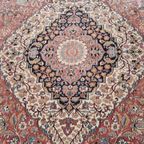Groot Vintage Wollen Vloerkleed In Oosterse Stijl Met Rustige Kleuren 350x250cm thumbnail 5