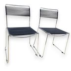Paar Jodi Spaghetti Stapelbare Stoelen, Sintesi, Italië, 80s thumbnail 11