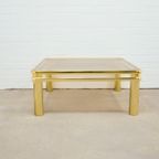 Vintage Messing Salontafel Rookglas thumbnail 2