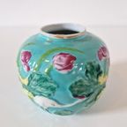 Antieke Chinese Gemberpot Vaasjes Mintgroene Vaas thumbnail 6