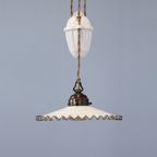 Antieke Art Deco Hanglamp Pendellamp thumbnail 4