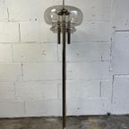 Vintage Staanlamp: Chroom & Glas 'leclaire & Schâfer thumbnail 13